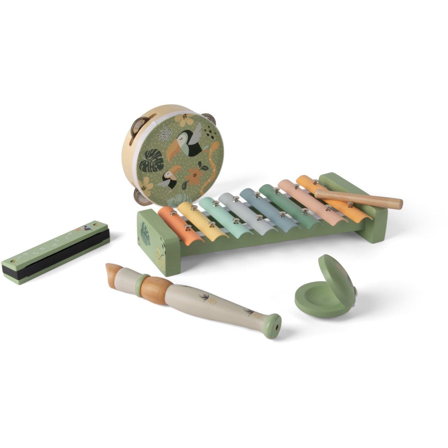 Køb Dantoy Multi Musik-Sæt Træ I Gaveæske Dele Luksusbaby