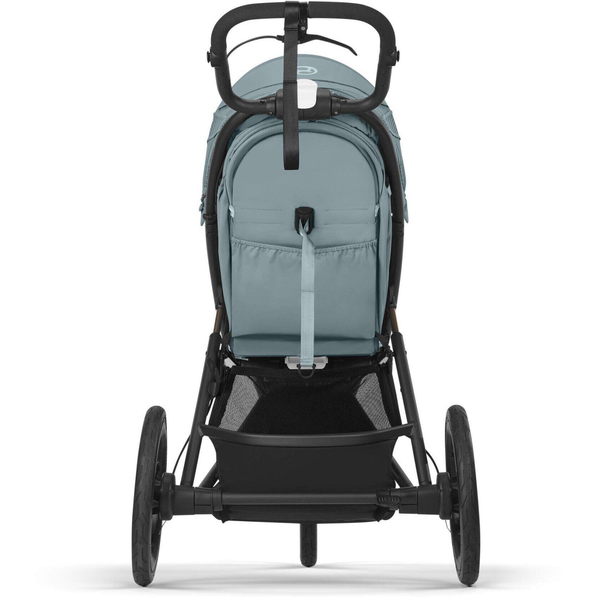 Cybex Avi Spin BLK Klapvogn Stormy Blue light blue