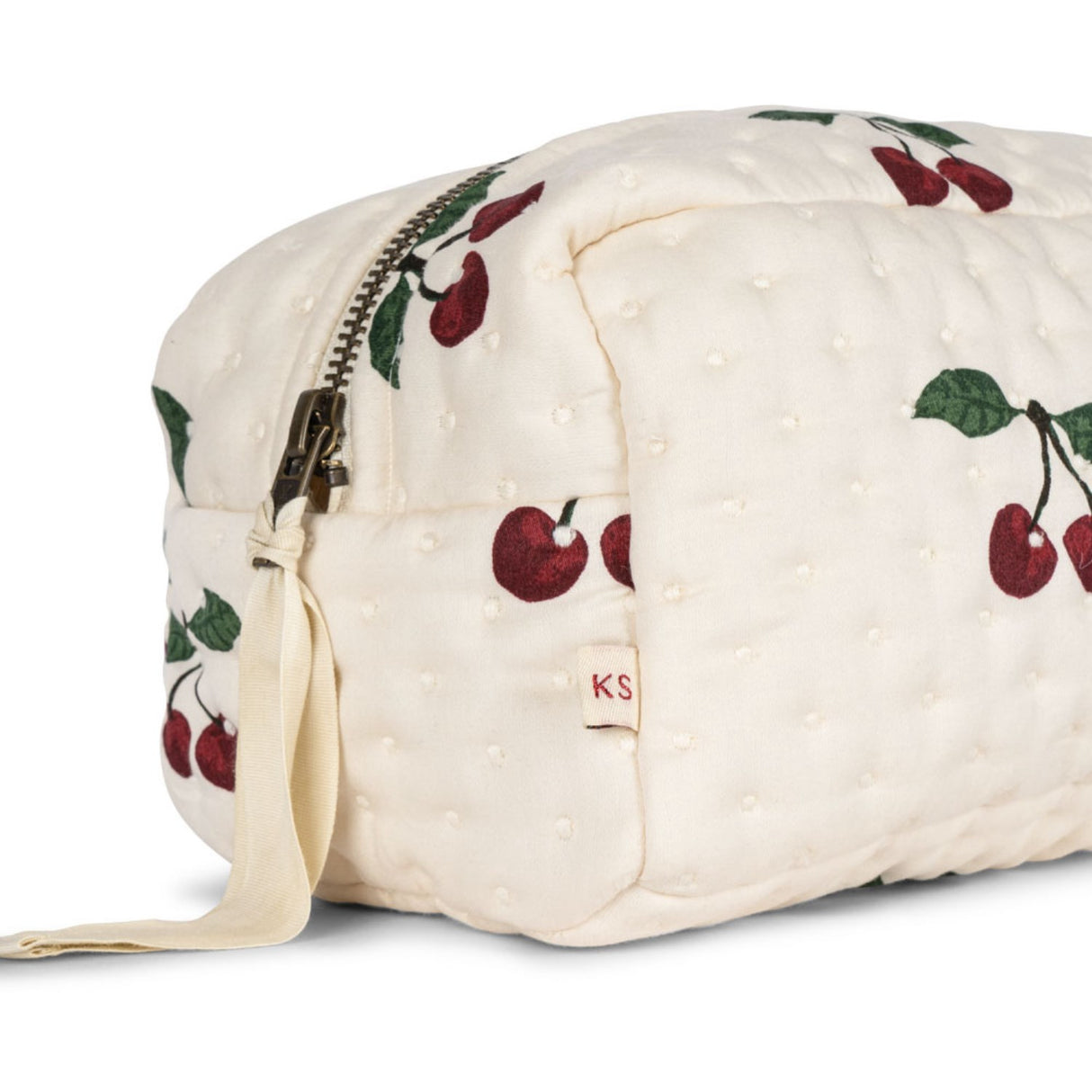 Konges Sløjd Ma Grande Cerise Small Quilted Toiletry Bag