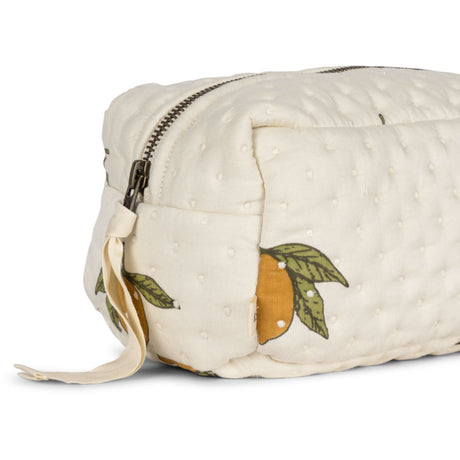 Konges Sløjd Mon Grand Citron Small Quilted Toiletry Bag