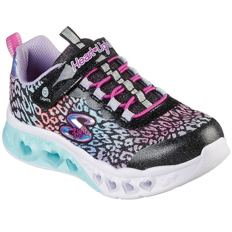 Skechers S-Lights Flutter Heart Lights Black Multi