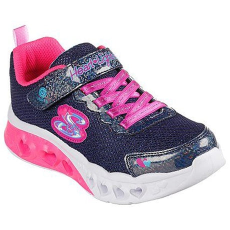 Skechers Flutter Heart Lights Sneakers Navy Multicolor