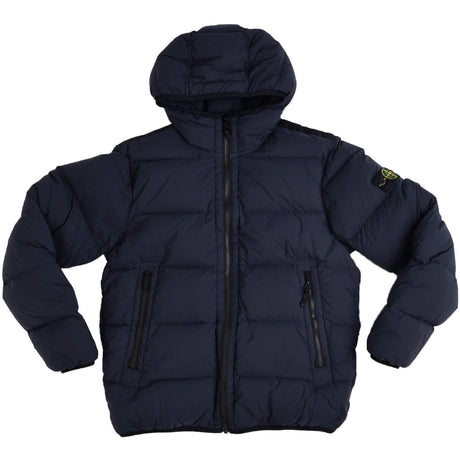 Stone Island Navy Blue Real Dunjakke