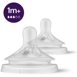 Philips Avent Natural Sutteflaskehoveder Response 1 mdr 2-pak 3