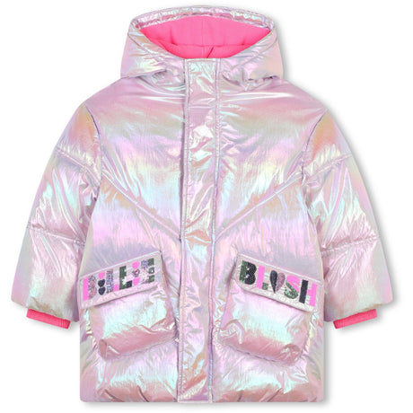 Billieblush Pink Pale Puffer Jakke