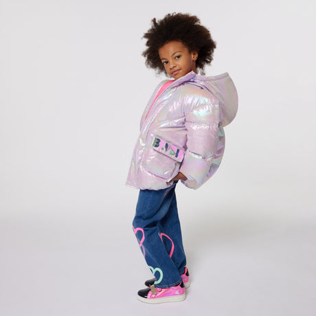 Billieblush Pink Pale Puffer Jakke