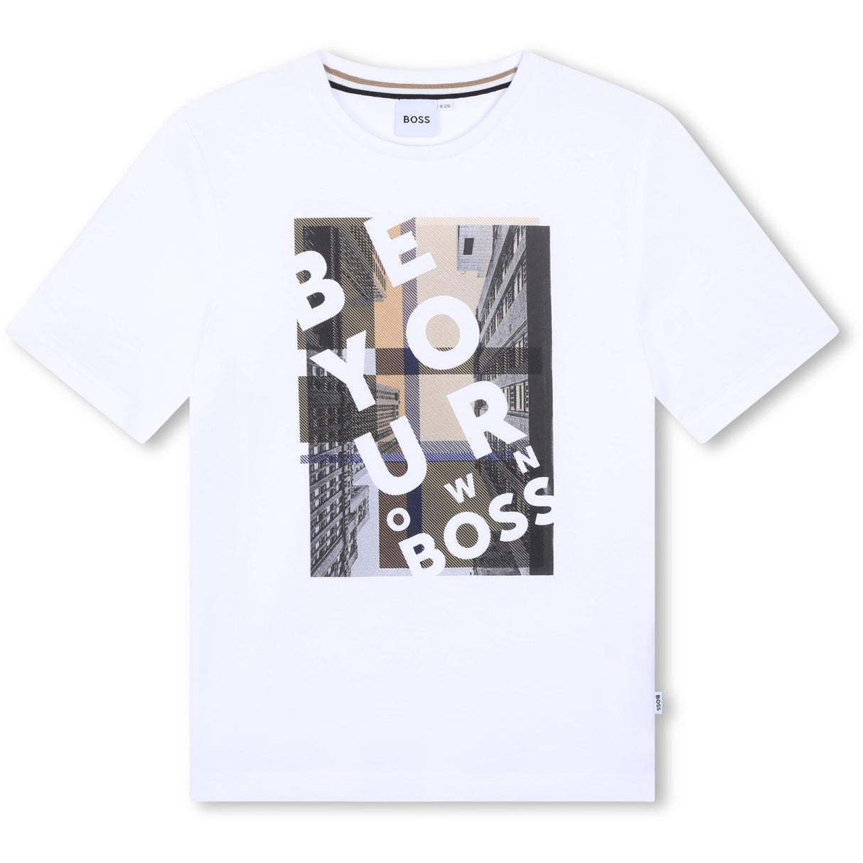 Hugo Boss White Short Sleeves T-Shirt