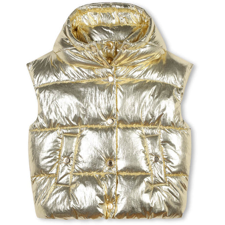 Marc Jacobs New Gold Puffer Jacket Sleeveless