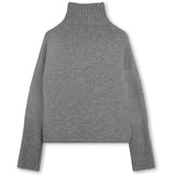 Zadig & Voltaire Chine Grey Polo Neck Sweater Or Jumper 3