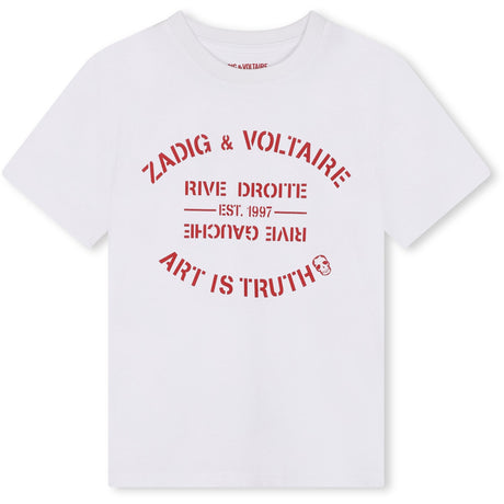 Zadig & Voltaire White Short Sleeves T-Shirt