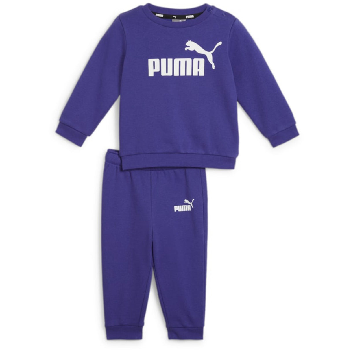 Puma Minicats Blue ESS Crew Jogger FL