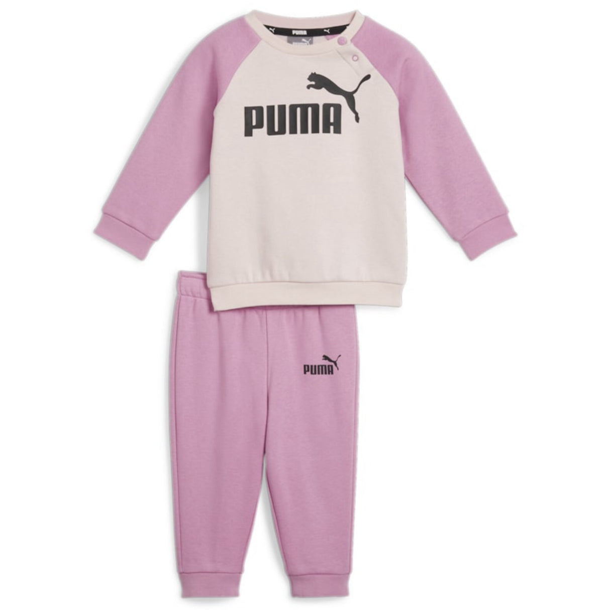 Puma Minicats Pink ESS Raglan Jogger FL