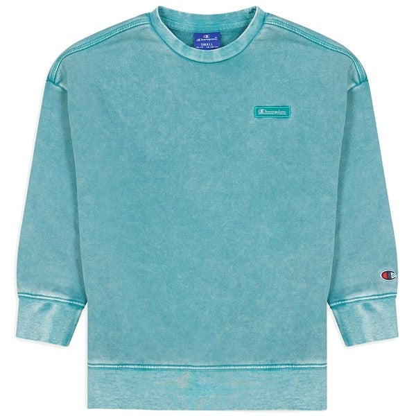 Champion Marble Wash Turkis Crewneck Sweatshirt