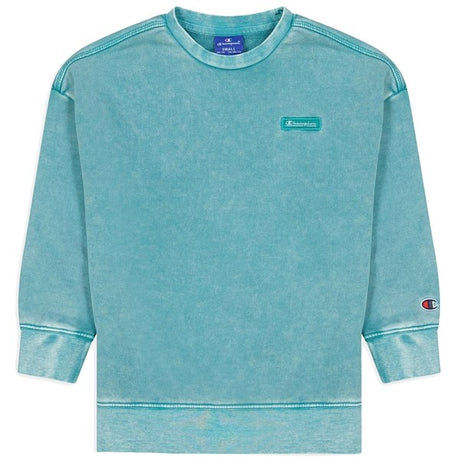 Champion Marble Wash Turkis Crewneck Sweatshirt