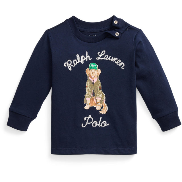 Ralph Lauren Baby Refined Navy Blouse