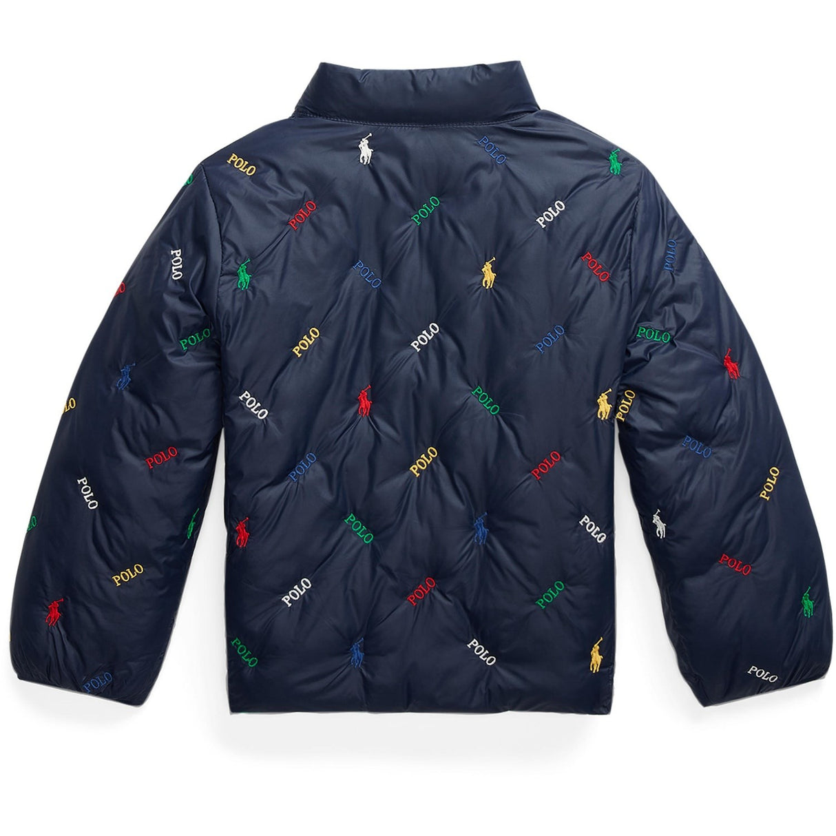 Polo Ralph Lauren Newport Navy/Stafford Green Rev Tera Aoe Bomber Jakke