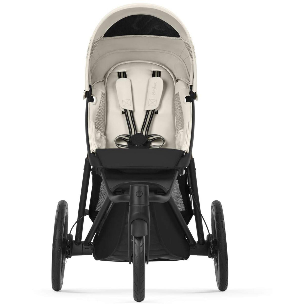 Cybex Avi Spin BLK Klapvogn Seashell Beige light beige