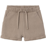 Lil'Atelier Mocha Meringue Jobo Sweat Shorts