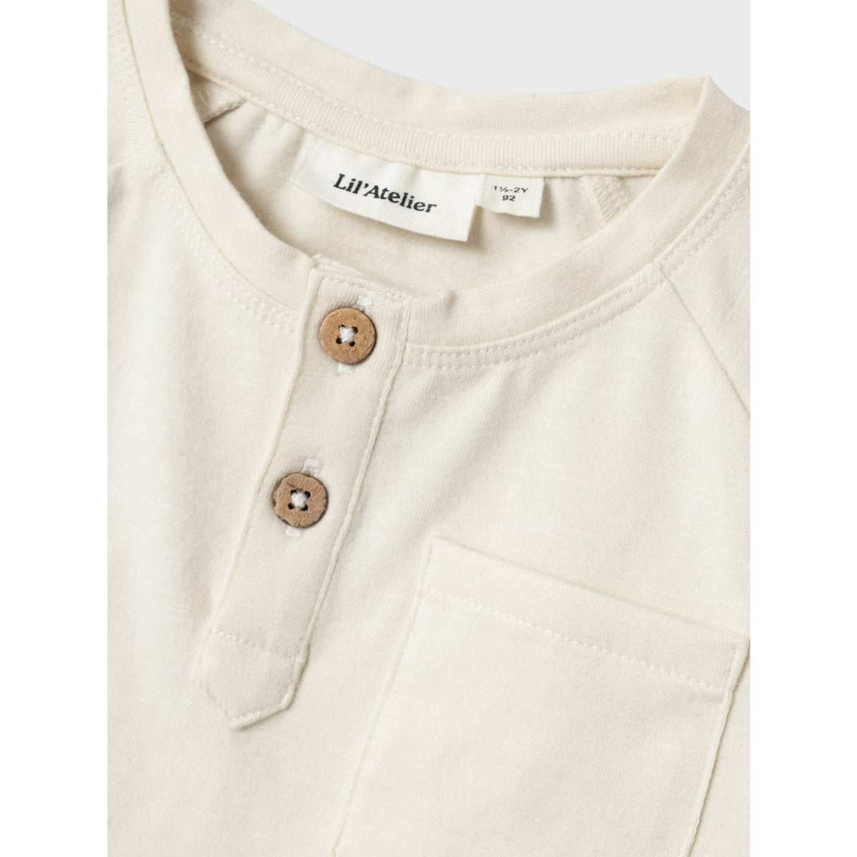 Lil'Atelier Coconut Milk Dello T-Shirt