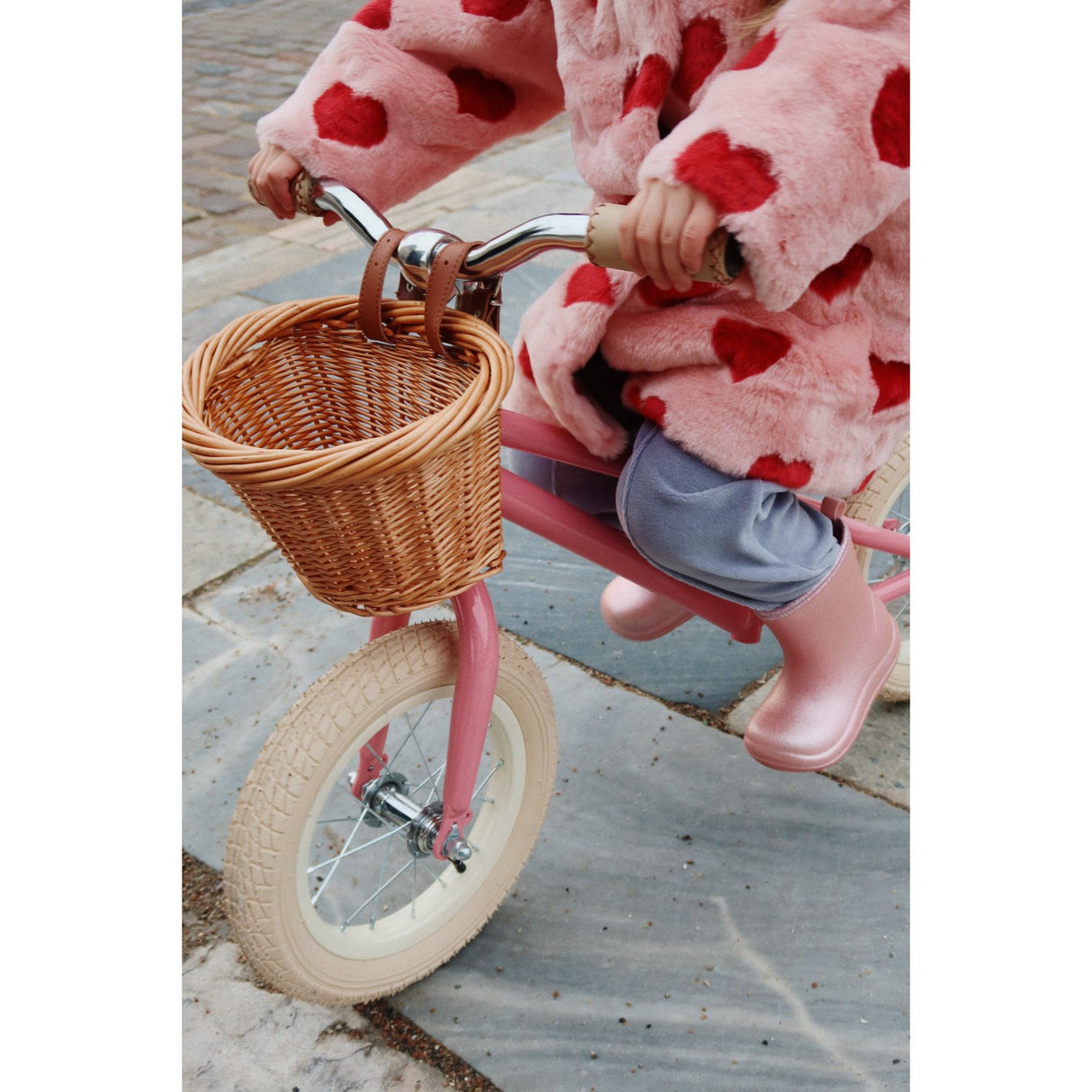 Konges Sløjd Sparkling Pink Balance Cykel Glitter