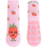 MELTON Strawberry Anti-Slip Strømper Pink Nectar