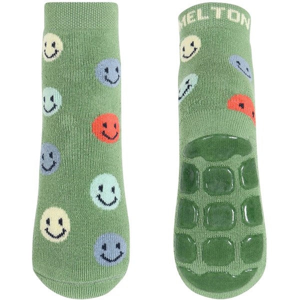 MELTON Smile Anti-Slip Strømper Watercress