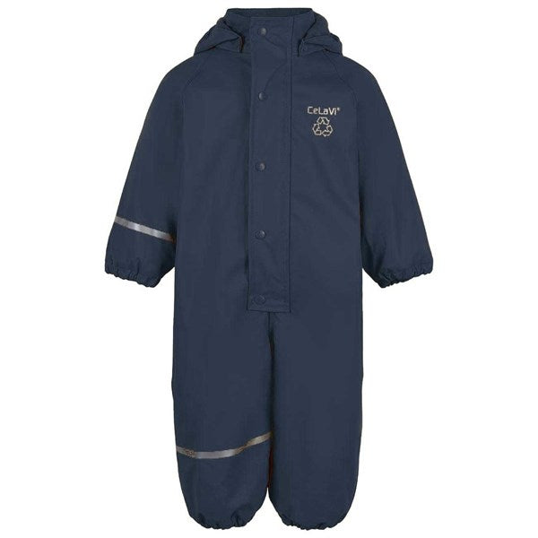 CeLaVi Regndragt m. Fleece Navy