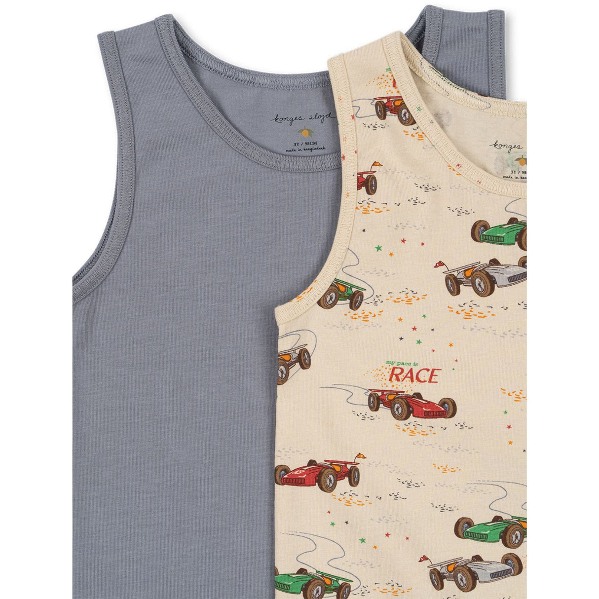 Konges Sløjd Tradewinds / Grand Prix Basic 2-Pak Tanktop GOTS