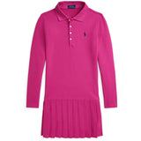 Polo Ralph Lauren College Pink w. Navy Print Day Kjole