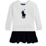 Polo Ralph Lauren Deckwash white w. Navy Day Kjole