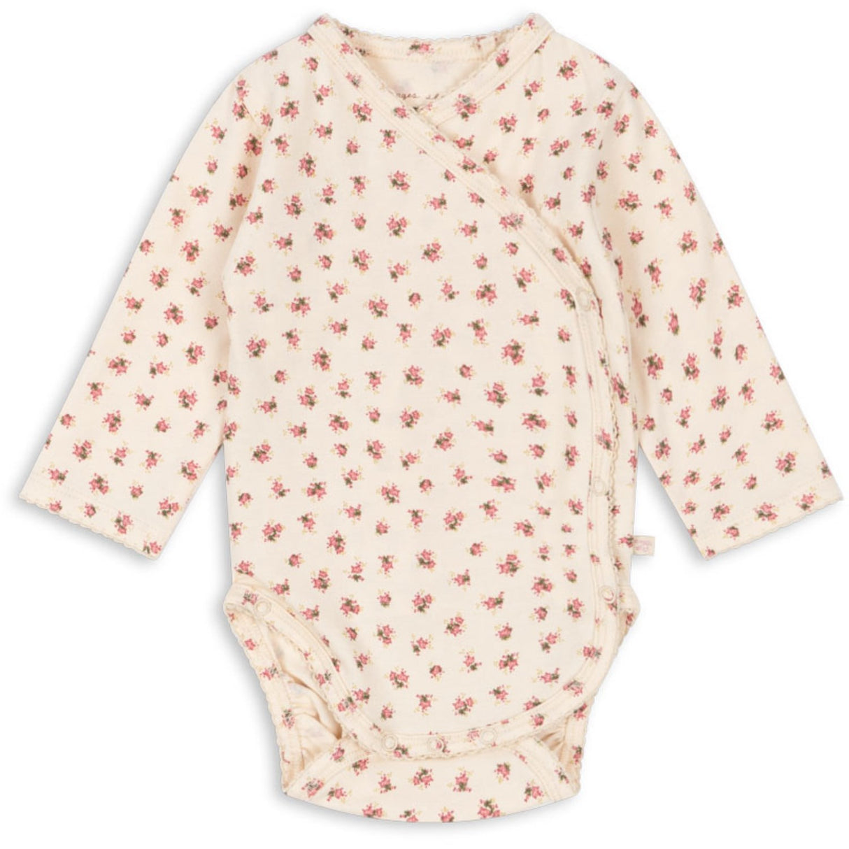 Konges Sløjd Bloomie Basic Ls Newborn Body GOTS