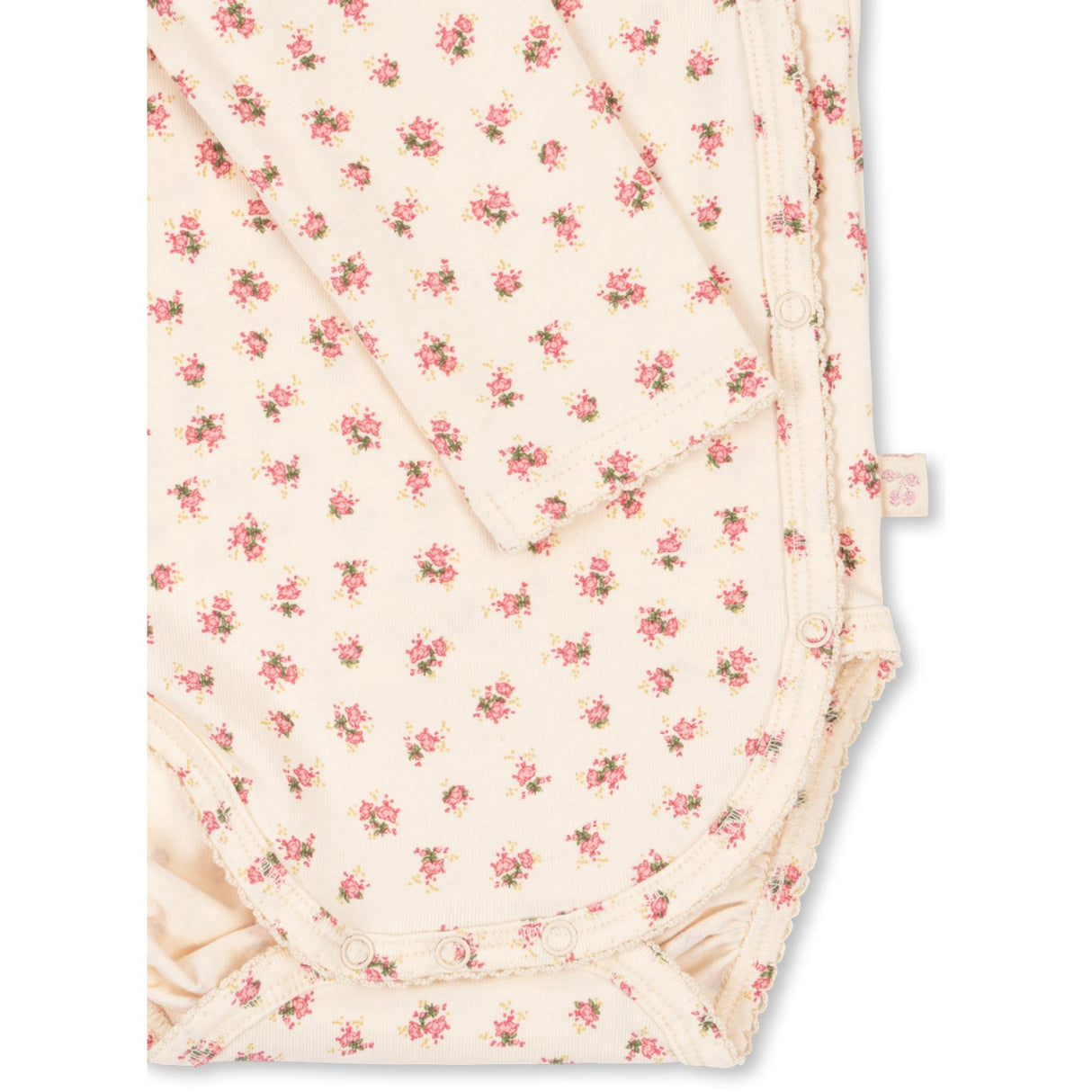 Konges Sløjd Bloomie Basic Ls Newborn Body GOTS