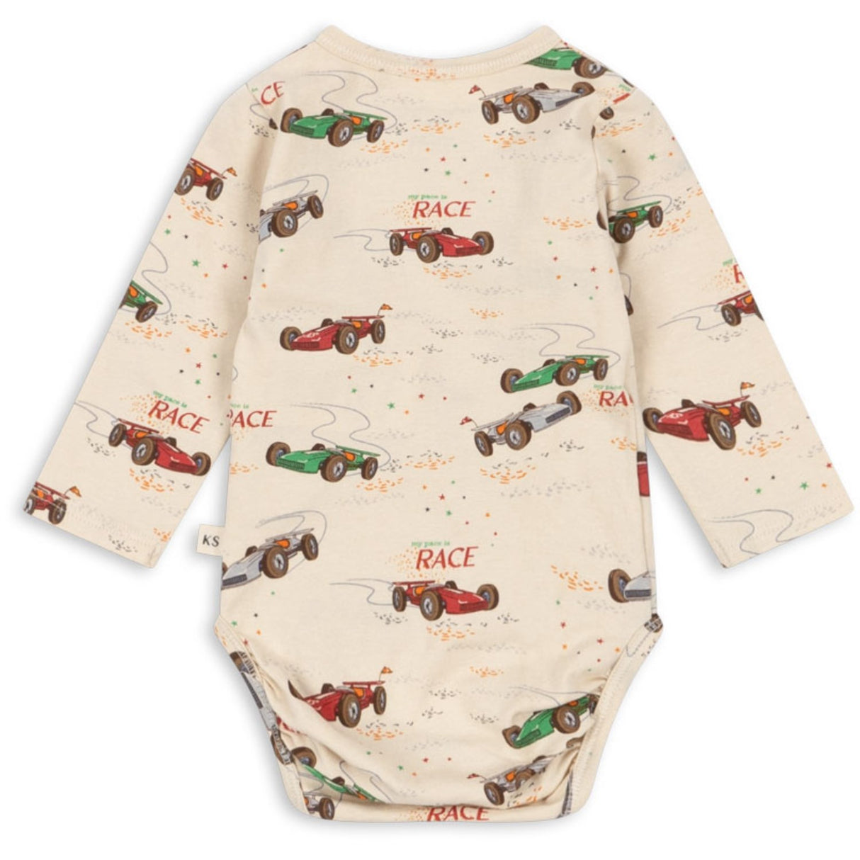 Konges Sløjd Grand Prix Basic Ls Newborn Body GOTS