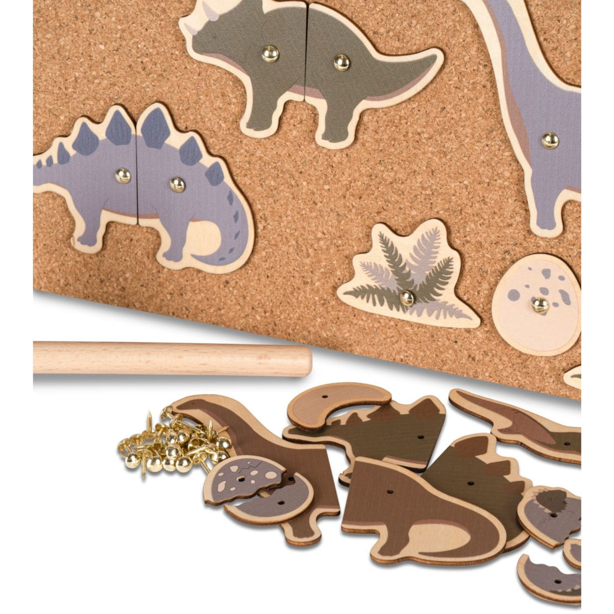 Konges Sløjd Dino Cork Hammer Spil Dino Fsc