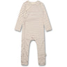 Petit Piao Rose Fawn Jumpsuit Fold Modal Striped