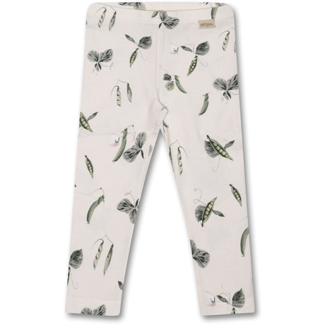 Petit Piao Pea Flower Leggings Sum Printed