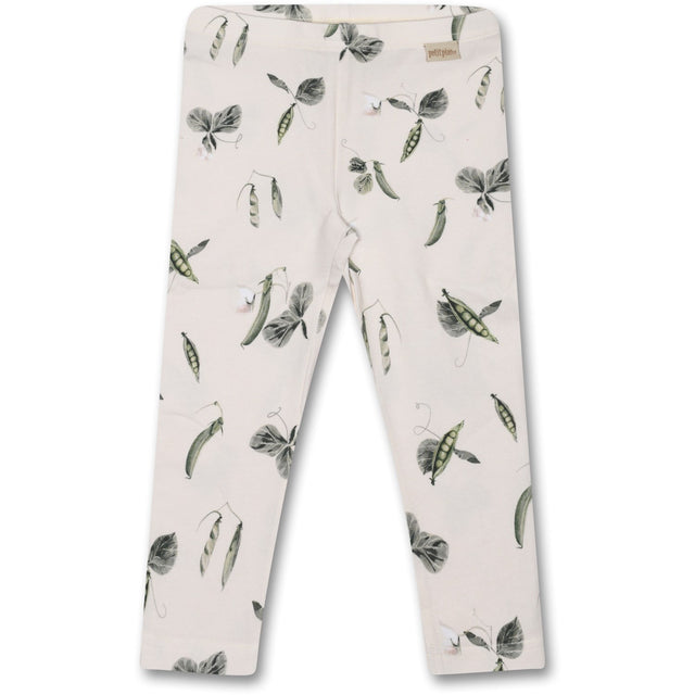 Petit Piao Pea Flower Leggings Sum Printed