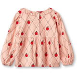 Fliink Peach Whip Aop Apple Ls Bluse