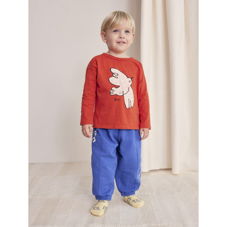 Bobo Choses Red Freedom Bird Bluser 2