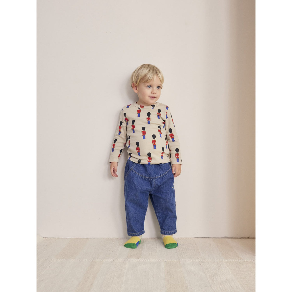 Bobo Choses Offwhite Little Tin Soldiers All Over Tight Bluse 2