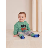 Bobo Choses Green Little Tin Soldiers Sweatshirt 2