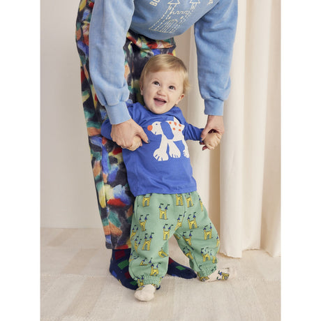 Bobo Choses Green Faraway Castle All Over Sweatpants 2