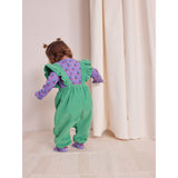 Bobo Choses Green Cherry Micro Corduroy Overall 4