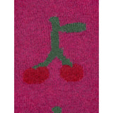 Bobo Choses Fuchsia Bobo Cherry Intarsia Cardigan 3