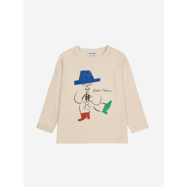 Bobo Choses White Magic Flute Player T-Shirt