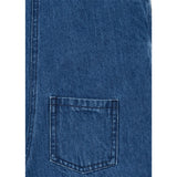 Konges Sløjd Denim Blue Cherry Magot Overalls GOTS