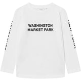 Les Deux Kids White/Black Washington Ls T-Shirt Kids 4