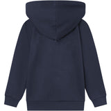 Les Deux Kids Dark Navy/Ivory Encore Bouclé Hoodie Kids