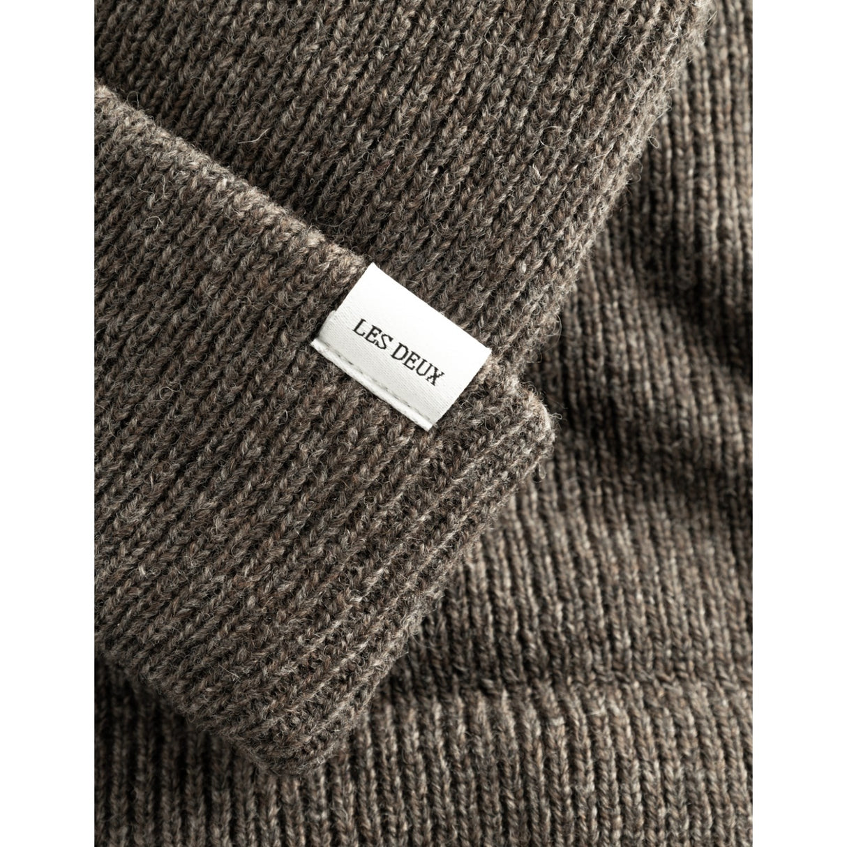 Les Deux Kids Mountain Grey Melange Wayne Wool Beanie Kids