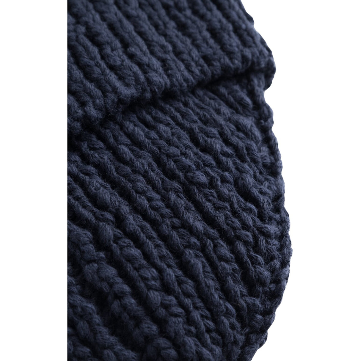 Les Deux Kids Dark Navy Errol Cotton Beanie Kids